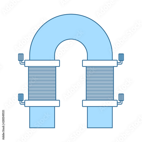 Electric Magnet Icon