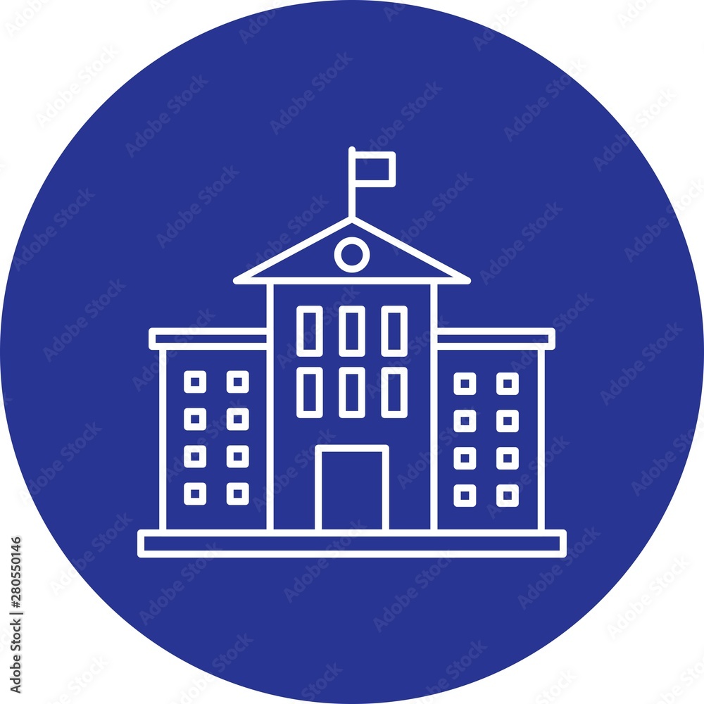 School icon for your project School icon for your project