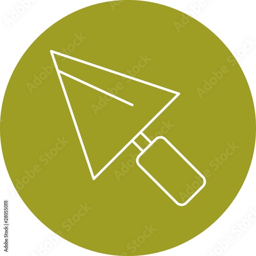 Trowel icon for your project