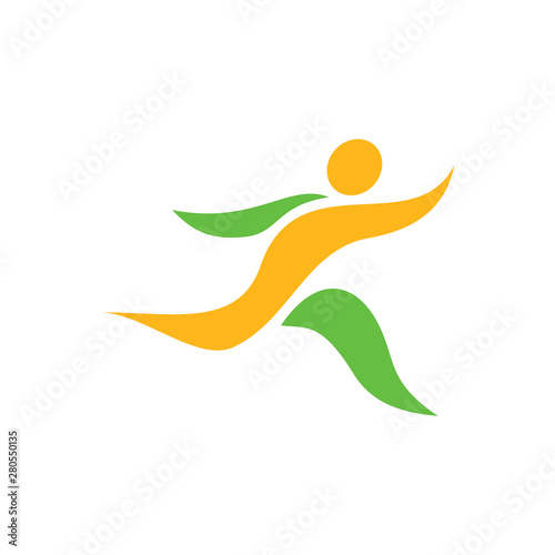 people run athlete logo 1