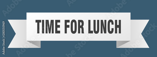 time for lunch