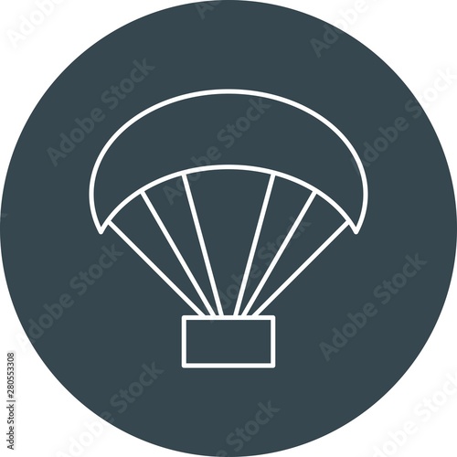 Paraglider icon for your project