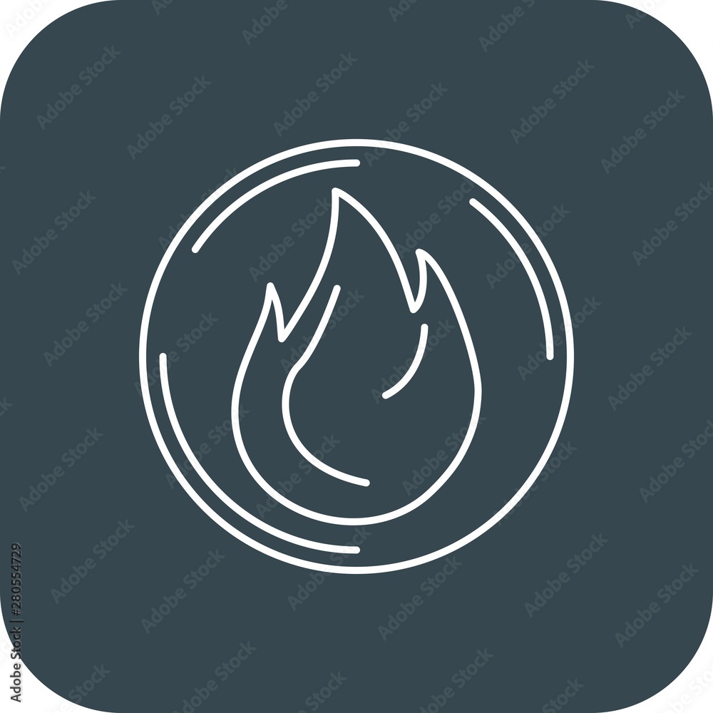 Flame icon for your project Flame icon for your project
