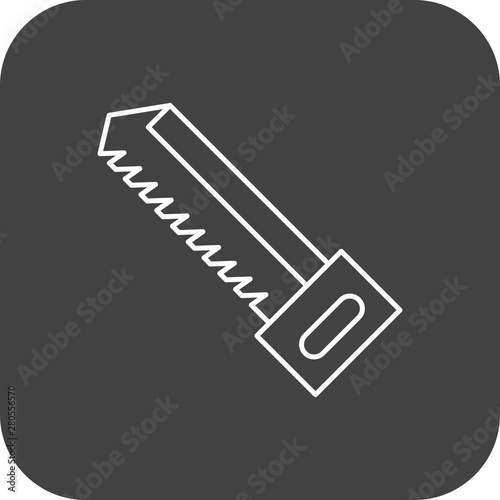 Handsaw icon for your project