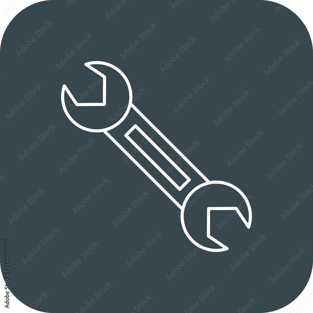Wrench icon for your project Wrench icon for your project