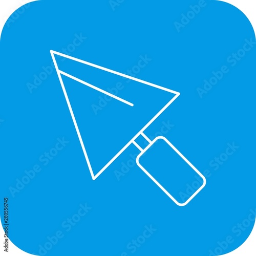Trowel icon for your project