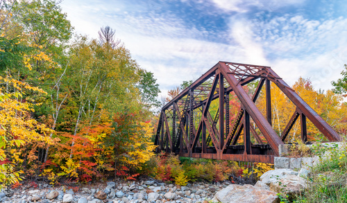 Crawford Notch State Park Bridge, New Hampshire