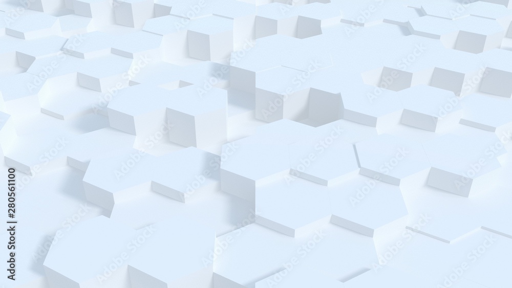 Beautiful White Hexagons. Computer Generated Abstract Design Background. 4k UHD 3840x2160 Beautiful White Hexagons. Computer Generated Abstract Design Background. 4k UHD 3840x2160