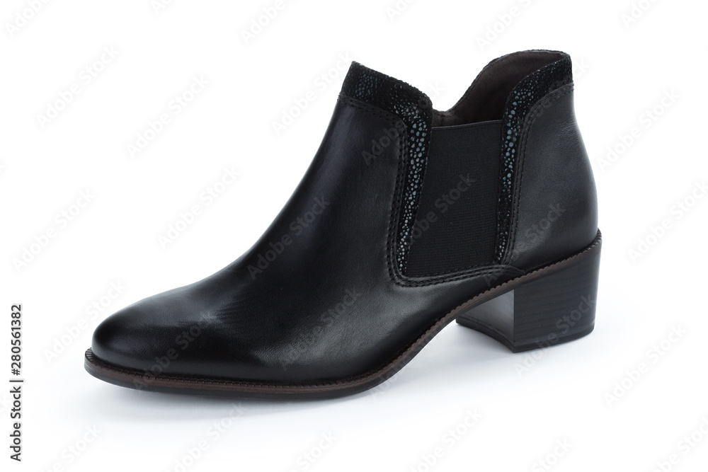 Woman ankle boots isolated on white background Woman ankle boots isolated on white background