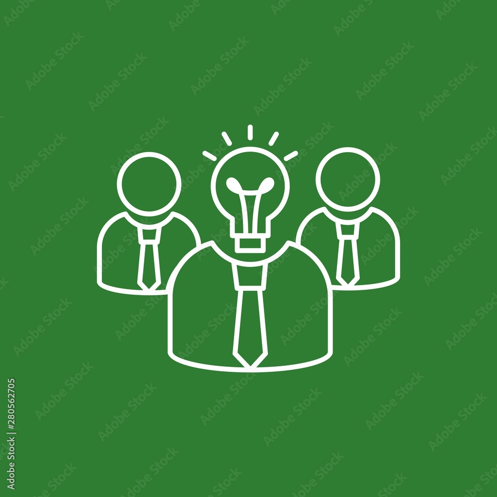 Creative team icon for your project Creative team icon for your project