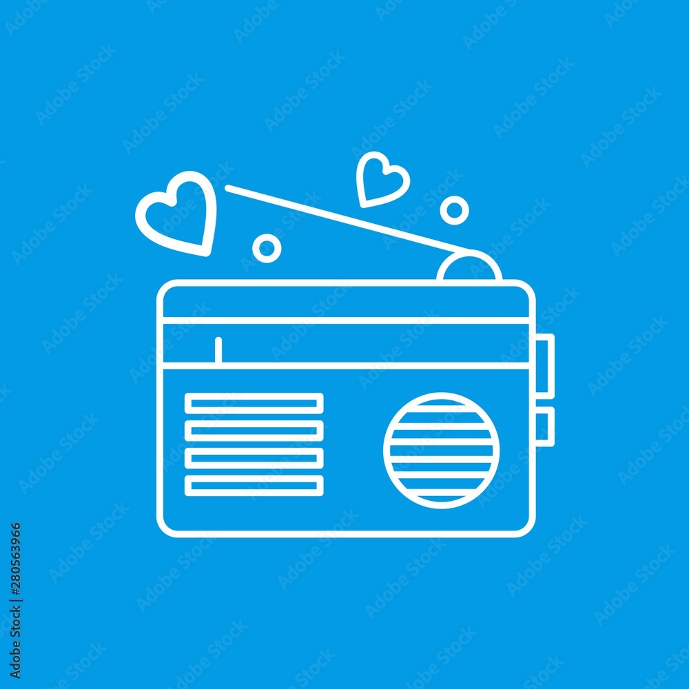 Love Radio icon for your project Love Radio icon for your project