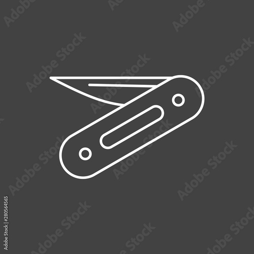 Penknife icon for your project