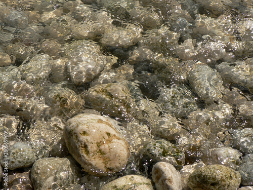 stones in the water