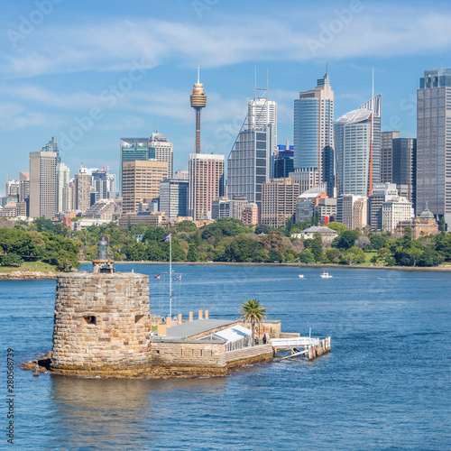 Photography Fort Denison & Sydney skyline