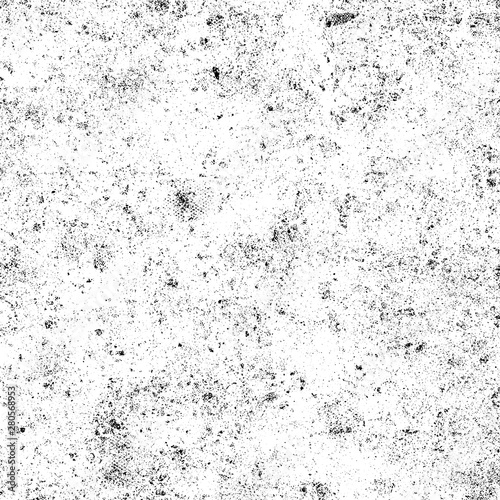 Dirty grunge background. The monochrome texture is old. Vintage worn pattern. The surface is covered with scratches.