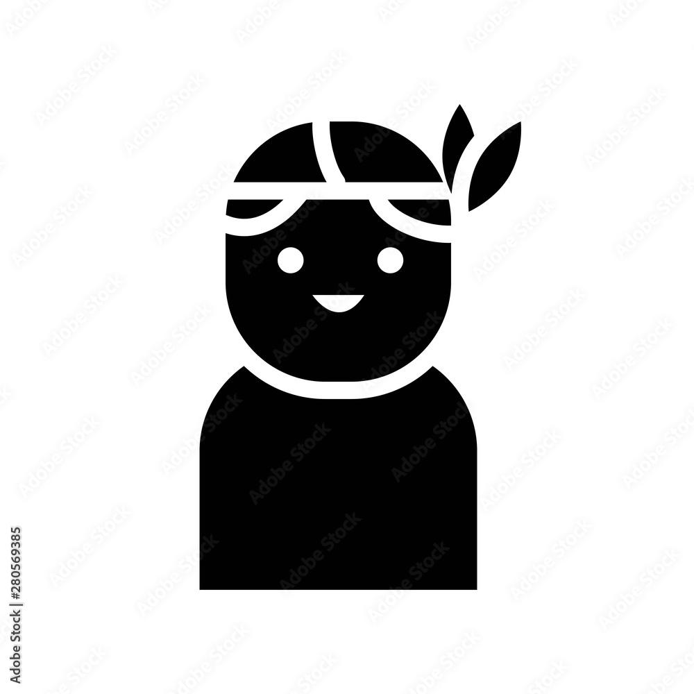 thanksgiving related set human character Native American in solid or glyph icon design. thanksgiving related set human character Native American in solid or glyph icon design.