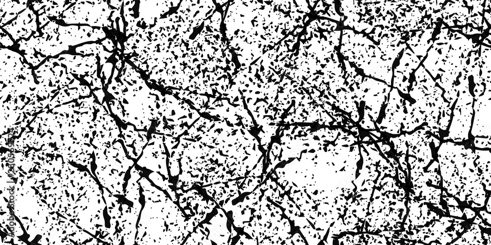 Obraz premium Grunge background black and white. Abstract seamless vector texture.
