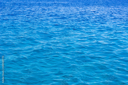 blue water wavy and ripple natural background  © Артём Князь