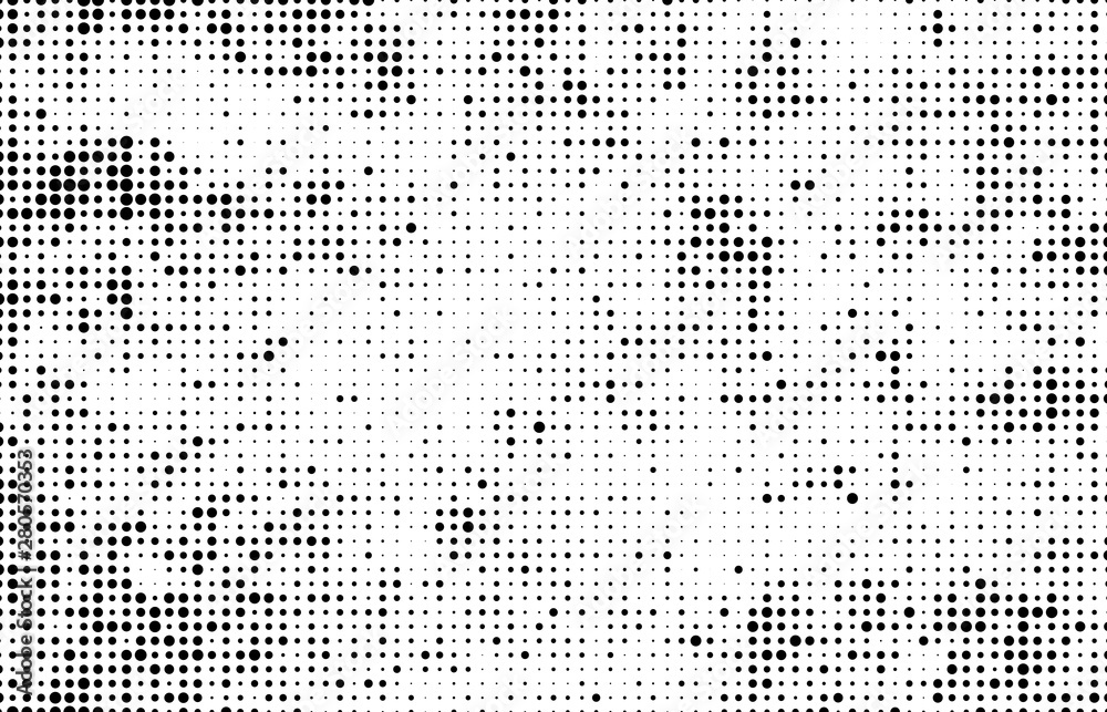 Abstract vector black and white halftone. Abstract vector black and white halftone.