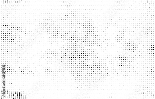 Abstract halftone wave dotted background. Monochrome texture of dots for printing.
