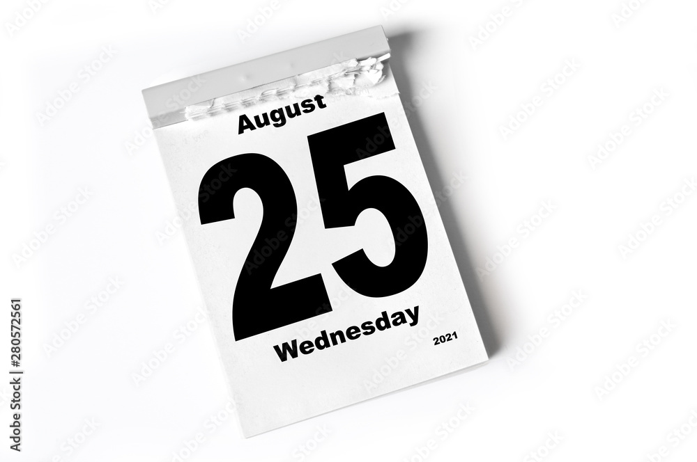 25. August 2021