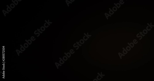 red blue lights police beacon on a black background