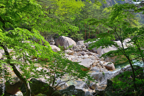 North Korea. Diamond mountains. Mt.Kumgang photo