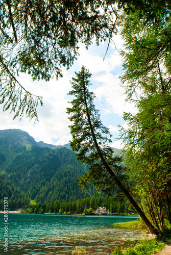 Lago di Neves (1860 m), Ahrntal, Valle Aurina, Trentino Alto Adige, Valle dei Molini, Bolzano, Trentino Alto Adige, South Tirol, Italy, Europe