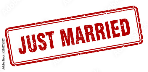 just married