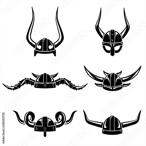 Fantasy Viking Helm Set Shadow