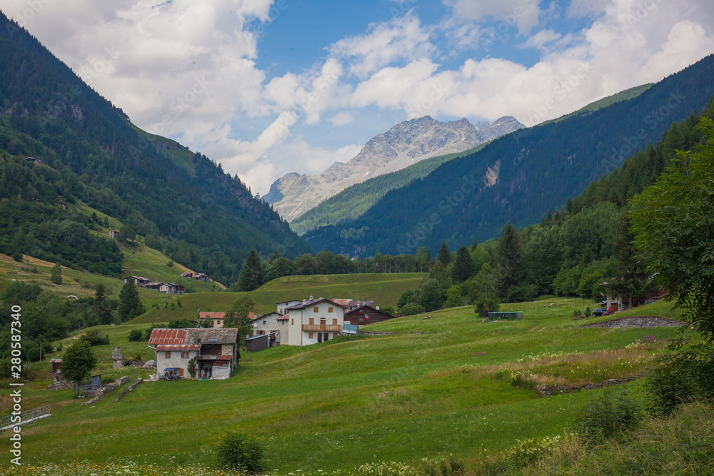 Obraz premium alpes mountain landscape