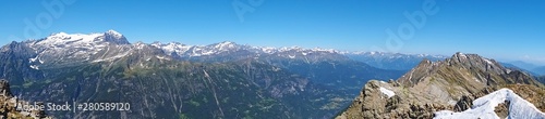 The Alps during a sunny summer day in Val Bognanco, near the town of Domodossola, Italy - June 2019. © Roberto