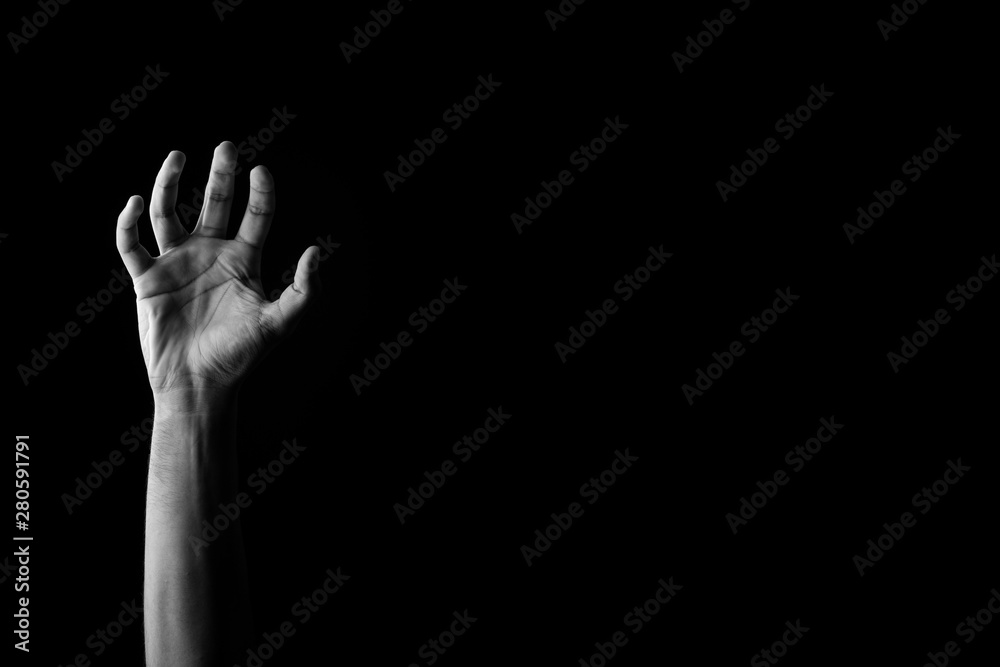 Fototapeta premium Mãos agressivas