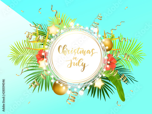 Christmas on the summer bea...