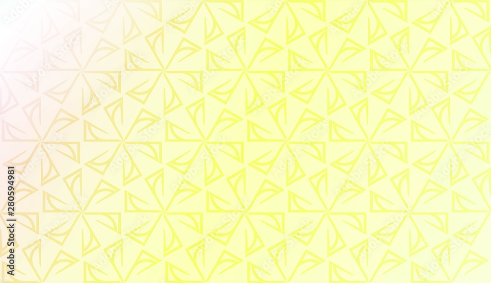 Fototapeta premium Art deco geometric pattern with Abstract Blurred Gradient Background. For Screen Cell Phone. Vector Illustration.