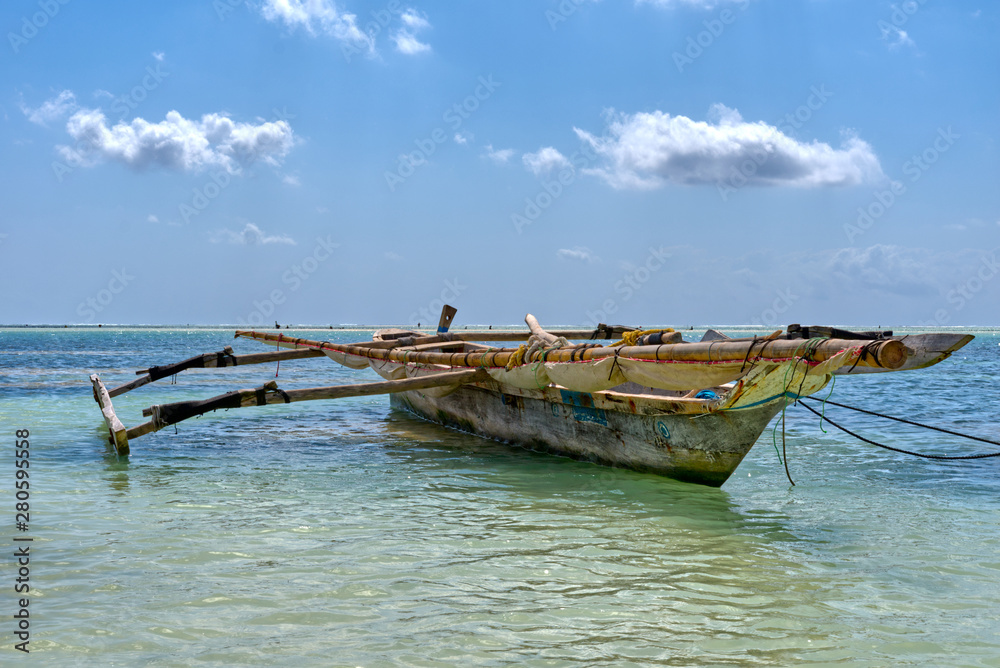 altes segelschiff in sansibar zanzibar