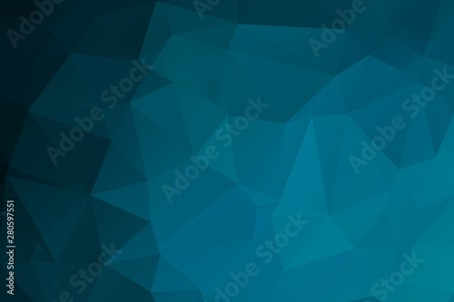 Vector Abstract geometric darkness black shape polygonal style