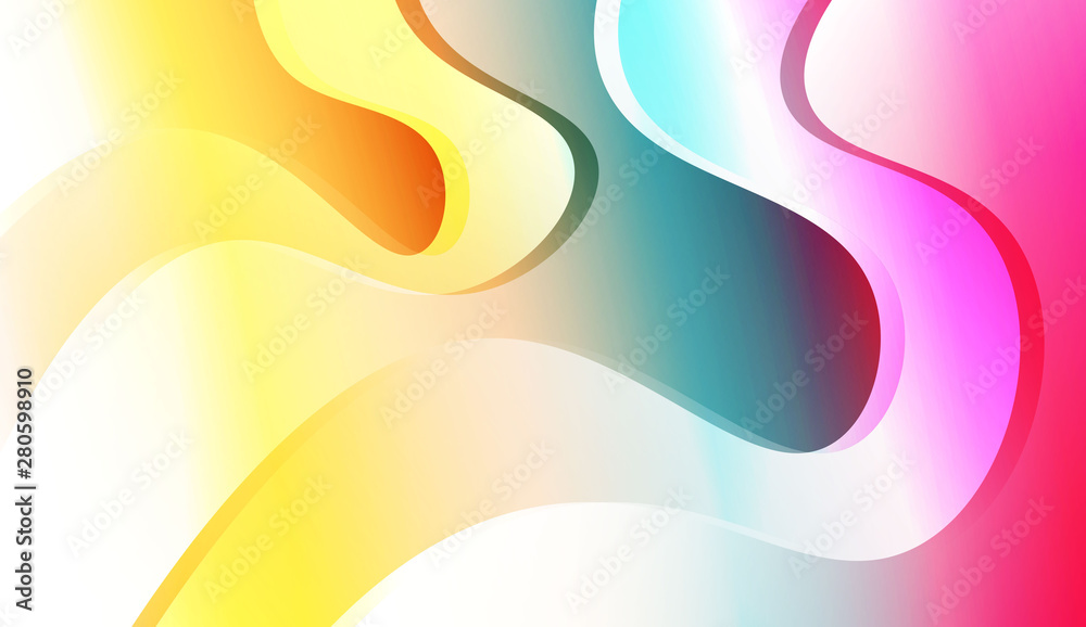 Geometric Pattern With Lines, Wave. For Flyer, Brochure, Booklet And Websites Design Colorful Vector Illustration Geometric Pattern With Lines, Wave. For Flyer, Brochure, Booklet And Websites Design Colorful Vector Illustration