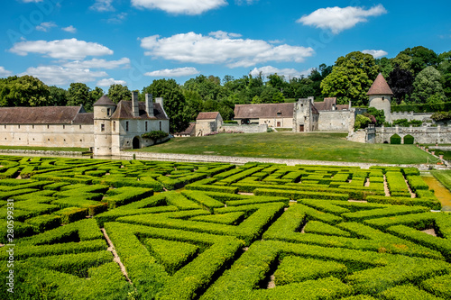 Villarceaux, France . The Villarceaux estate is located in Chaussy, Val-d'Oise. The Low Castle, the one presented, is the oldest 13th century.