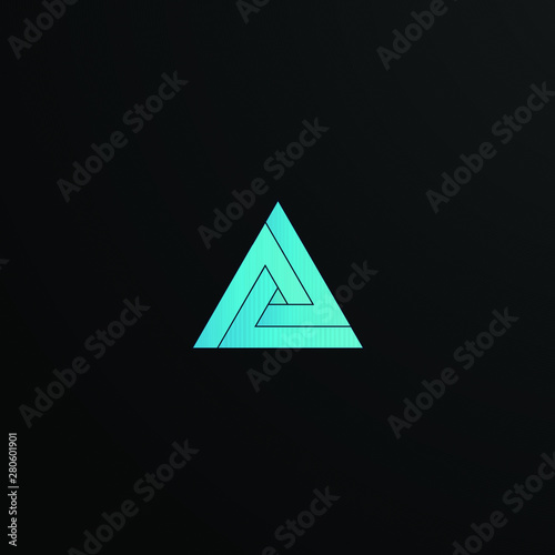 geometry logo icon with philosophy dynamic