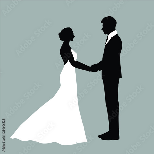 bride and groom