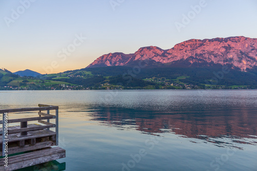 Attersee red mountains © Martin