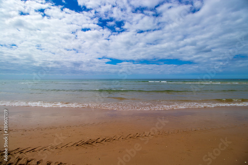 morning at the beach