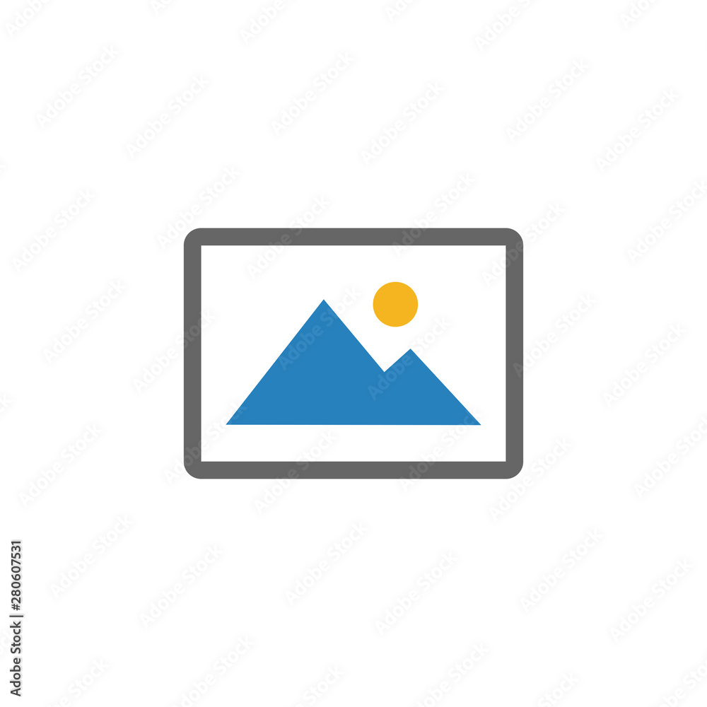 picture icon. picture symbol vector. for web and moblie picture icon. picture symbol vector. for web and moblie