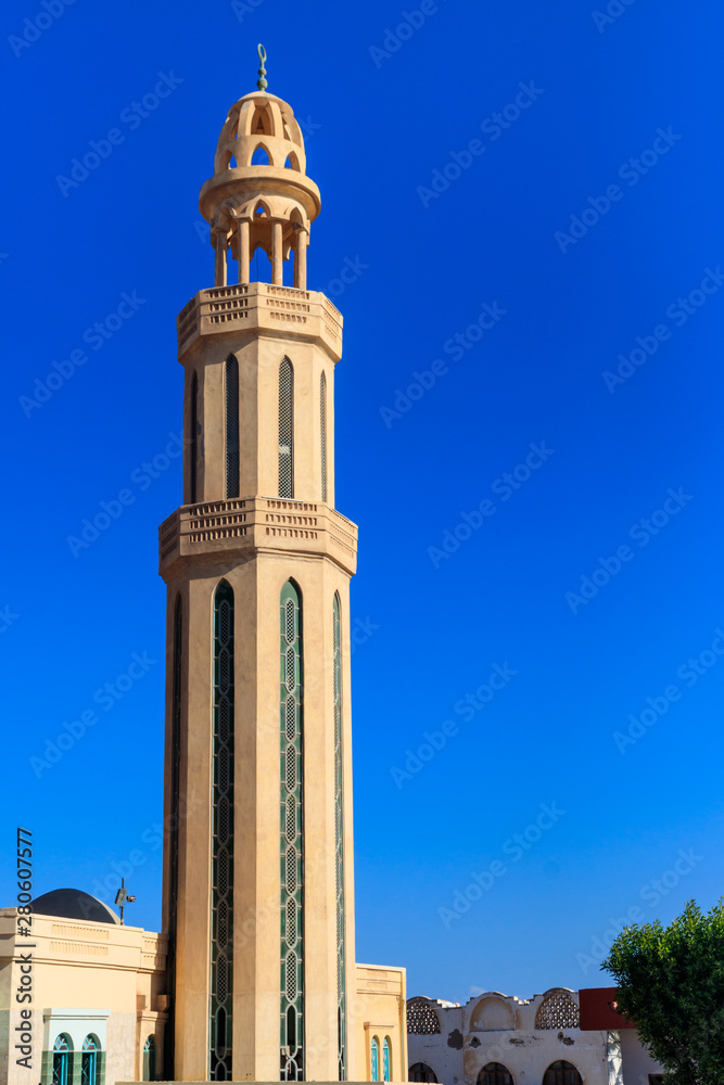 Mosque in Hurghada city, Egypt