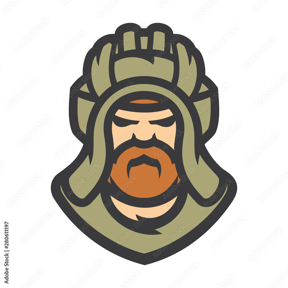 Tankman military Vector Cartoon illustration. Tankman military Vector Cartoon illustration.