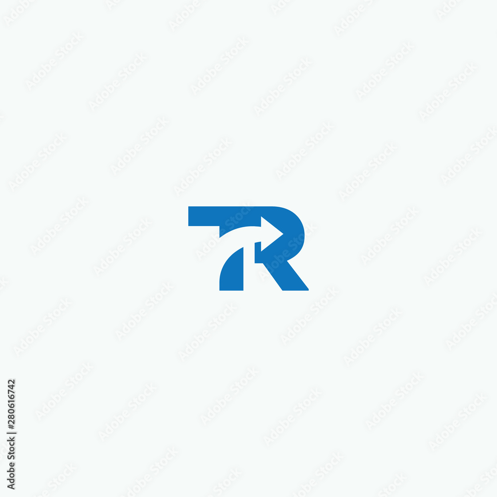 TR/latter logo design for use any purpose