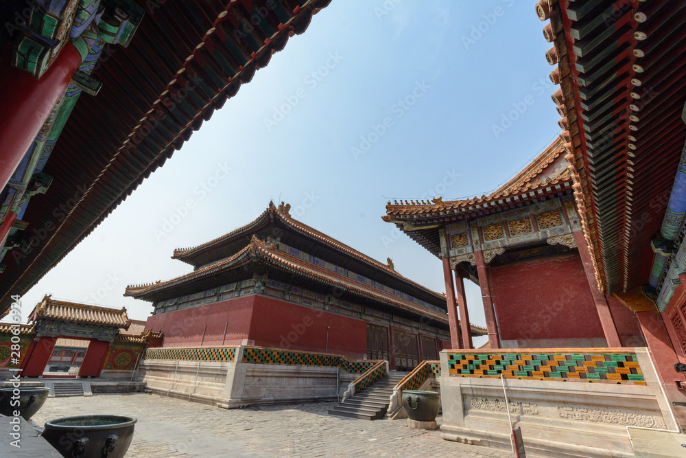 Obraz premium Peking, verbotene Stadt Impressionen