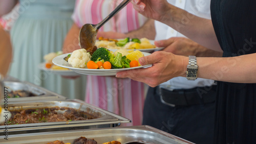 Cuisine Culinary Buffet Dinner Catering Dining Food Celebration Party Concept