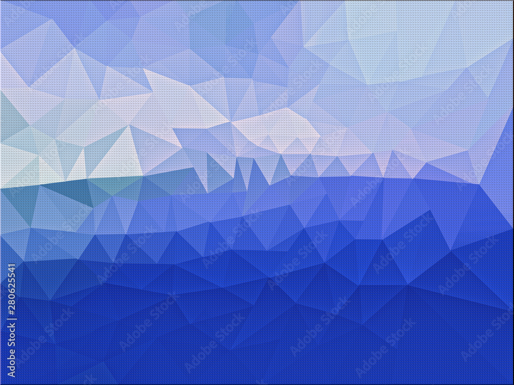 Low poly blue background template Low poly blue background template
